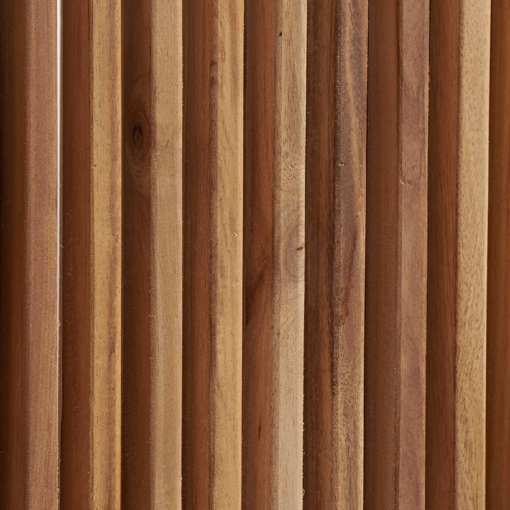 Кашпо TREEZ Effectory Timberline Конус Тёмное дерево — крупный план, фактура и текстура материала