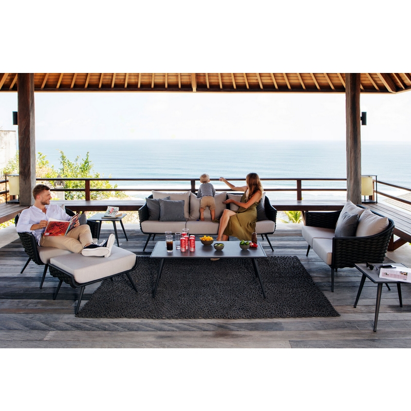 SERPENT стол журнальный 120*60*45, CARBON