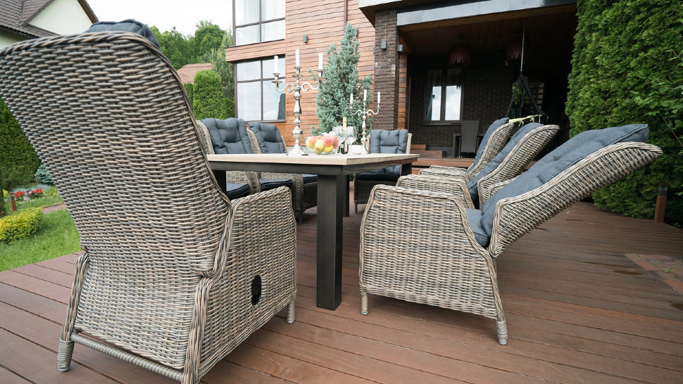 Комплект Парклэнд/Верона на 8 персон (коричневый)