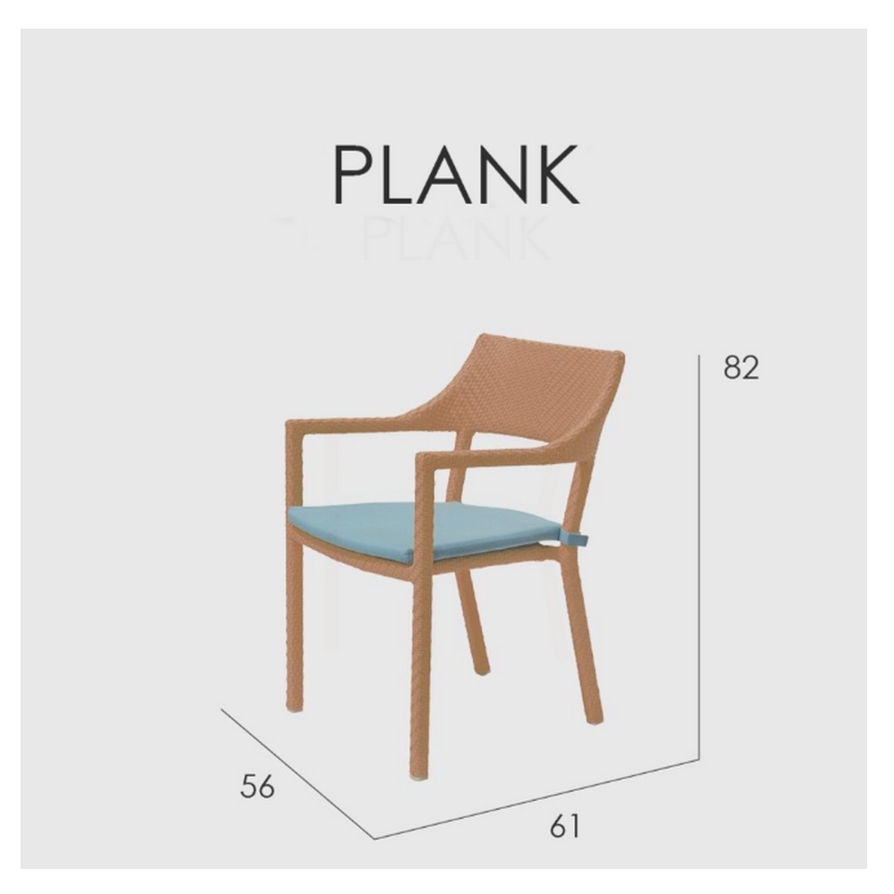 PLANK Кресло обеденное_Ww