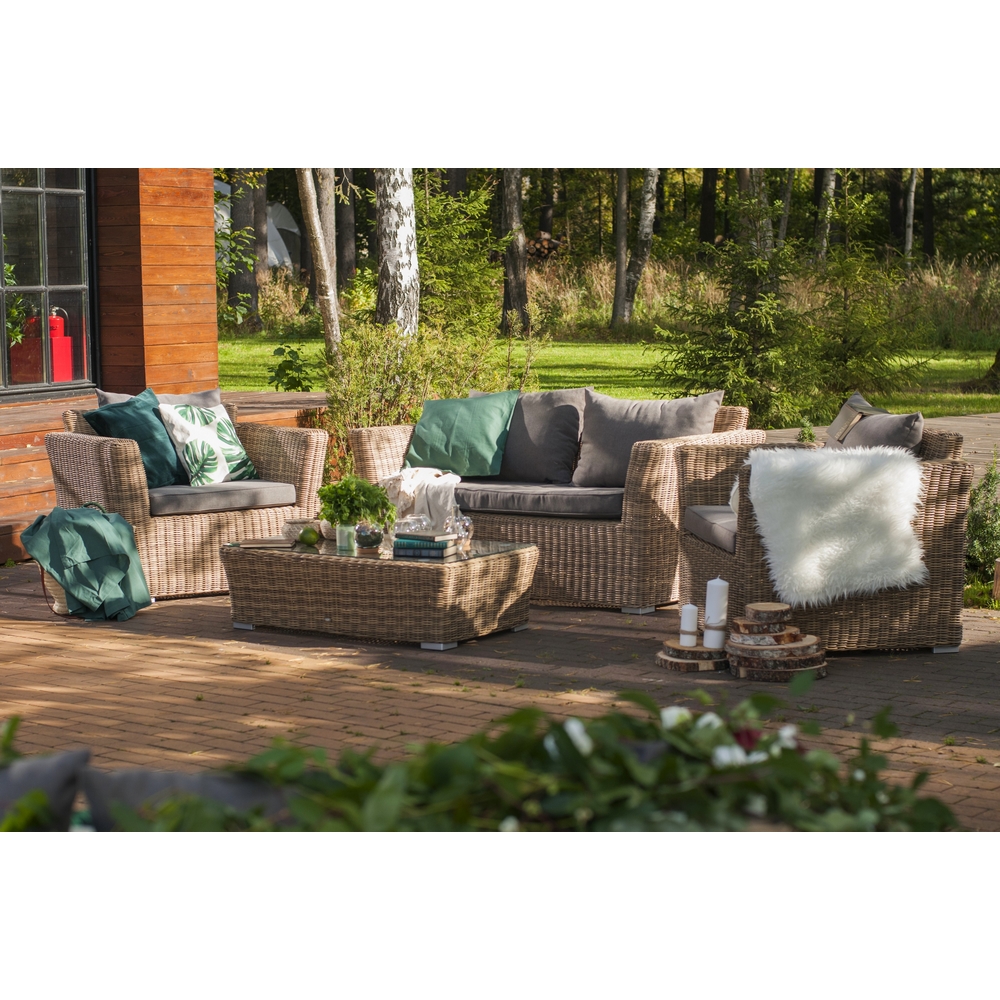 Комплект Капучино Сингл, соломенный