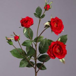 Роза Вайлд ветвь красная 41см