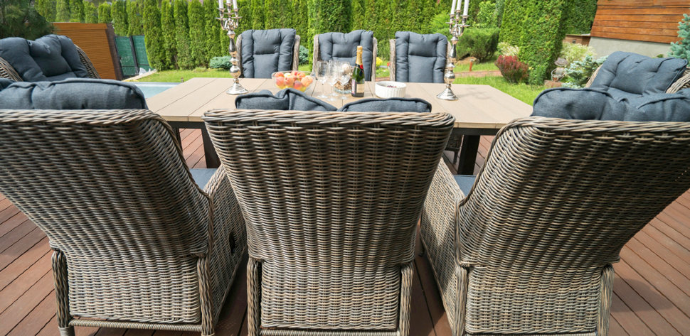 Комплект Парклэнд/Верона на 8 персон (коричневый)