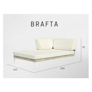 BRAFTA Кровать левая