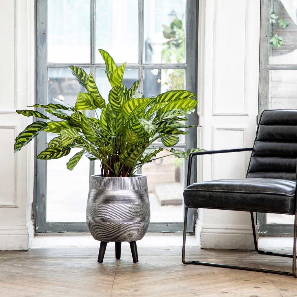 Кашпо Страйп с подставкой