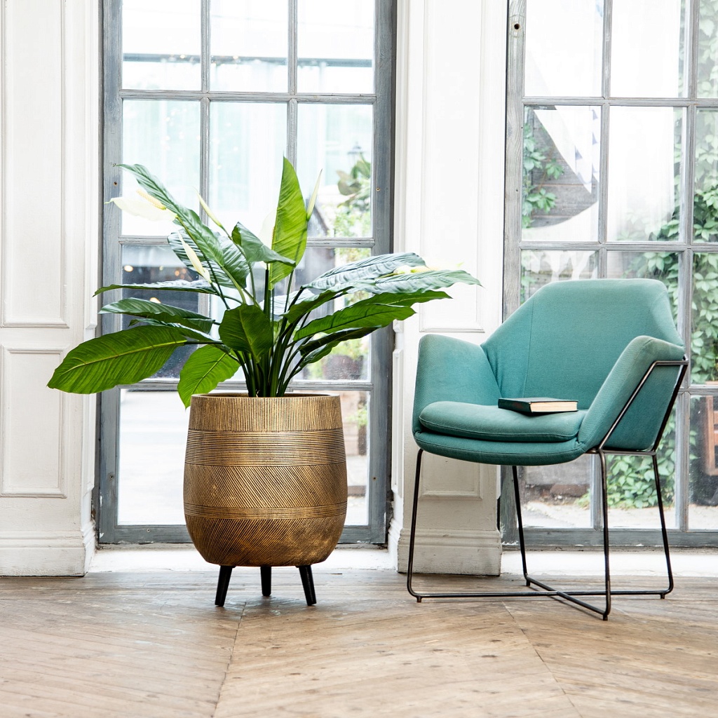 Кашпо Страйп с подставкой