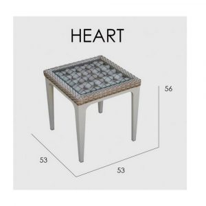 HEART Приставной стол