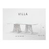 VILLA  Стол прямоугольный 220см