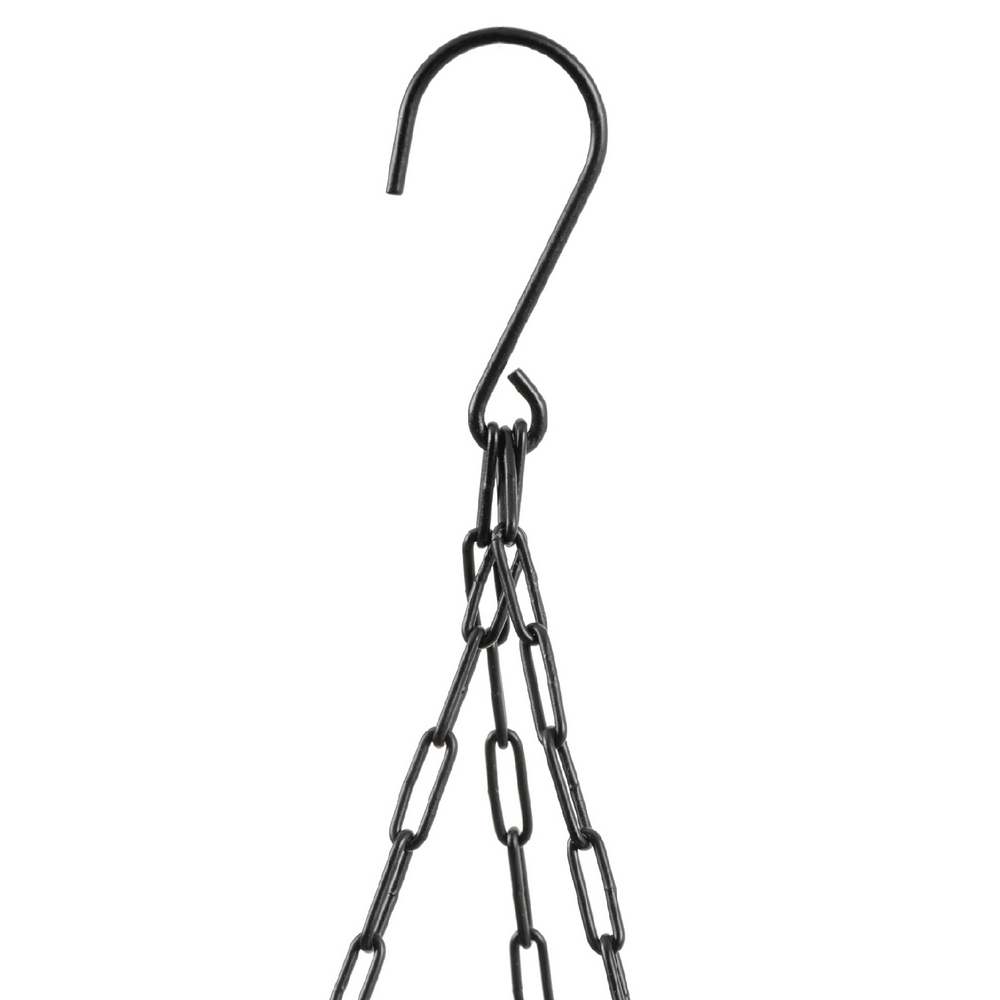 41.33-02-22-077-BE-27мм Кашпо TREEZ Effectory Beton Чаша подвесная на цепочках Белый песок