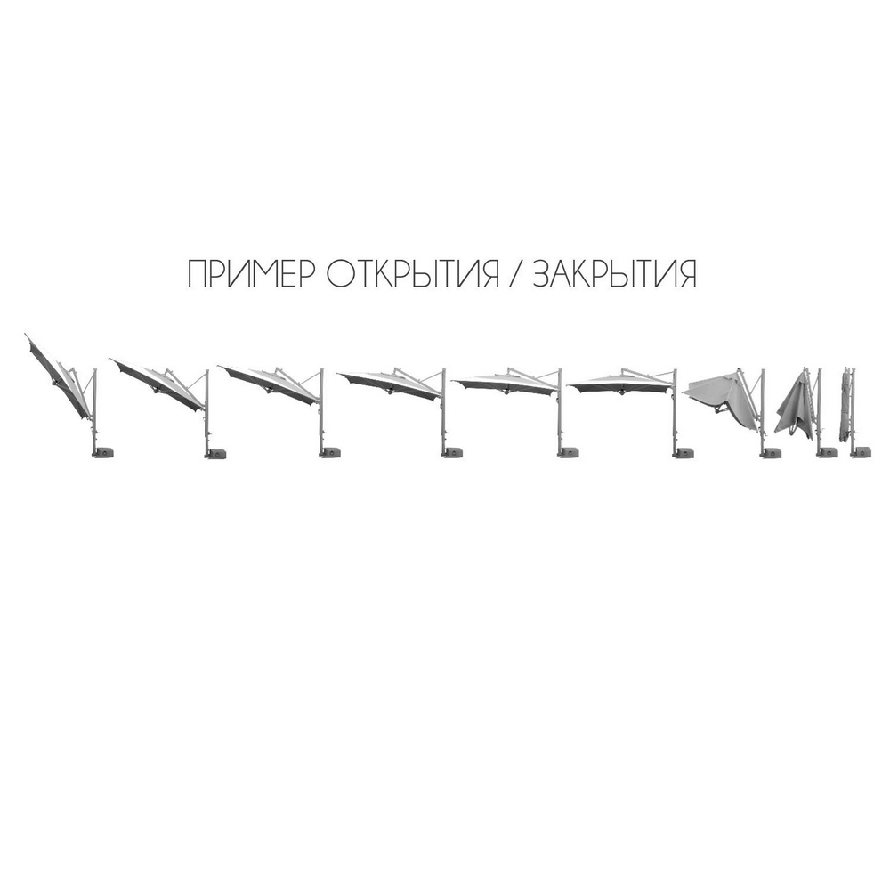 80-4040-302 Зонт Banana Plus Dickson (без плит)