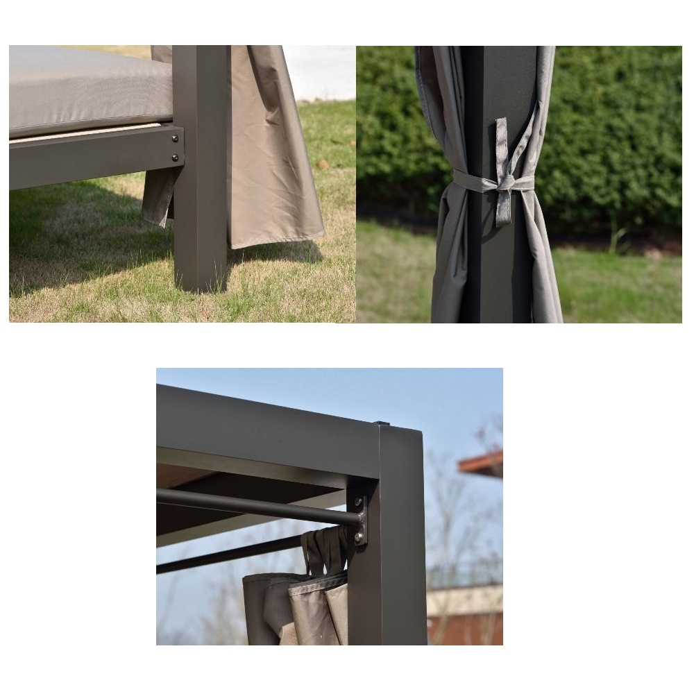 Шатер с лежаками