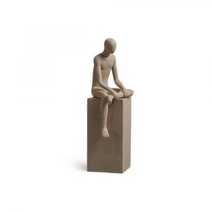 Скульптура TREEZ Effectory - Philosopher's Stone Спокойствие Белый песок