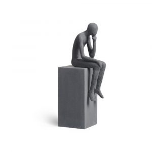 Скульптура TREEZ Effectory Philosopher's Stone Размышления о жизни Дымчато-серый песок