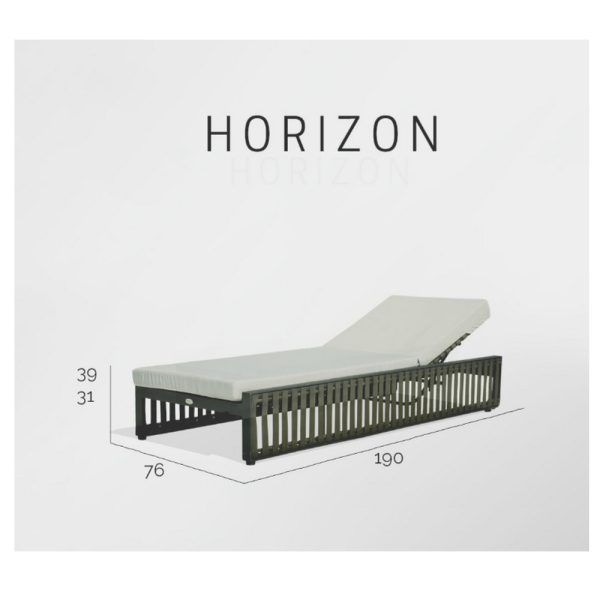 HORIZON   Лежак — изображение 2
