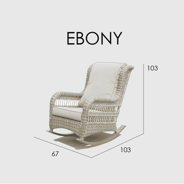 EBONY Кресло-качалка — изображение 2