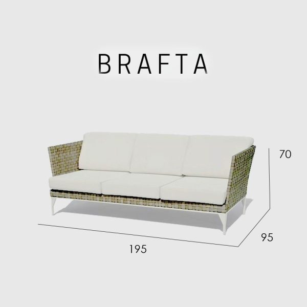 BRAFTA Диван трехместный — изображение 2