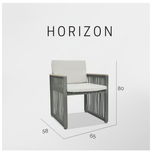 HORIZON  Кресло обеденное — изображение 2