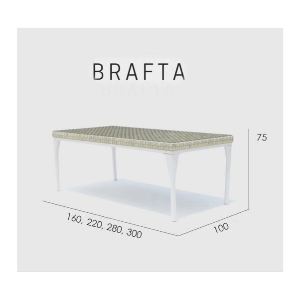 BRAFTA Обеденный стол 220см — изображение 2