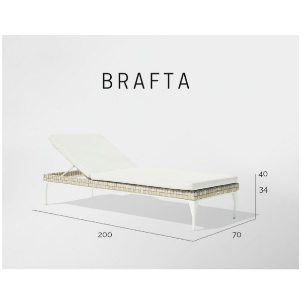 BRAFTA Лежак — изображение 3