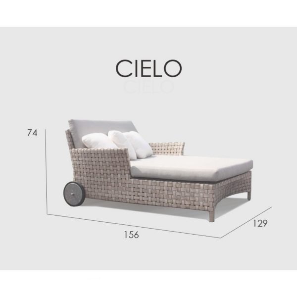 CIELO Двойной лежак — изображение 3