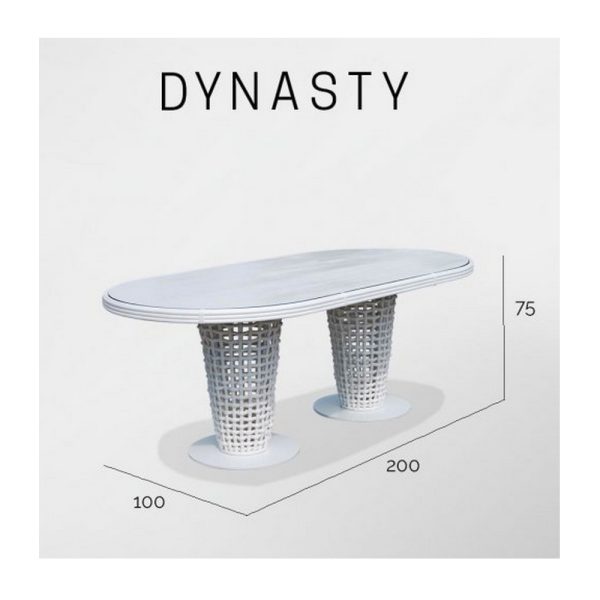 DYNASTY Cтол овальный 200см — изображение 2