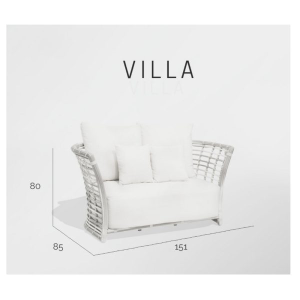 VILLA  Диван двухместный — изображение 2