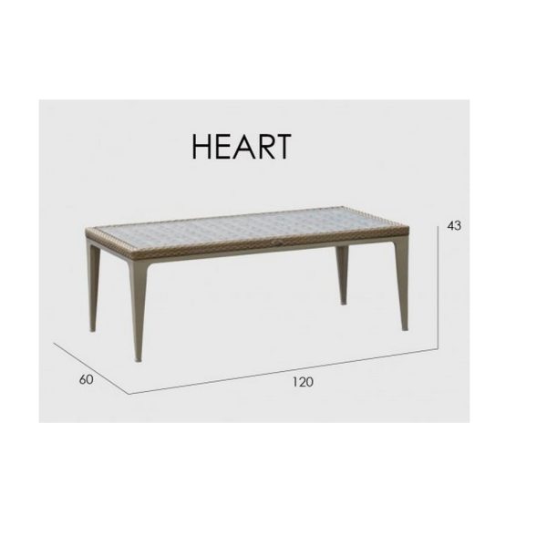 HEART Журнальный стол — изображение 2