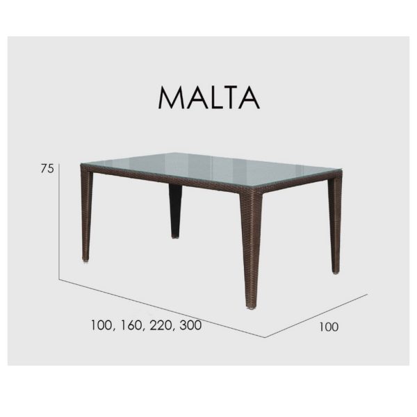 MALTA Cтол обеденный 220см — изображение 2