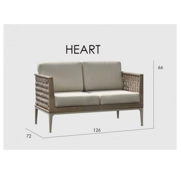 HEART Диван двухместный — изображение 2