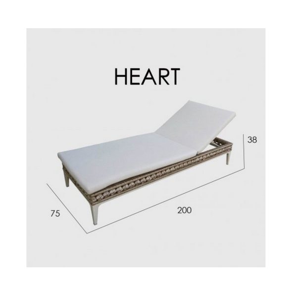HEART Лежак — изображение 2