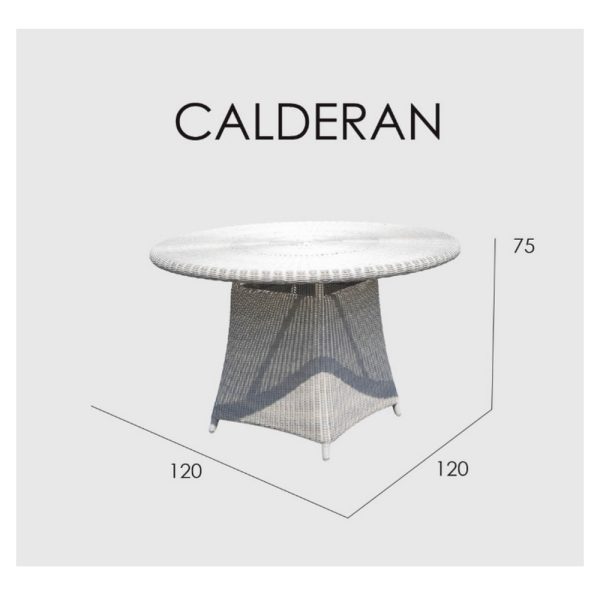 CALDERAN Стол круглый — изображение 2