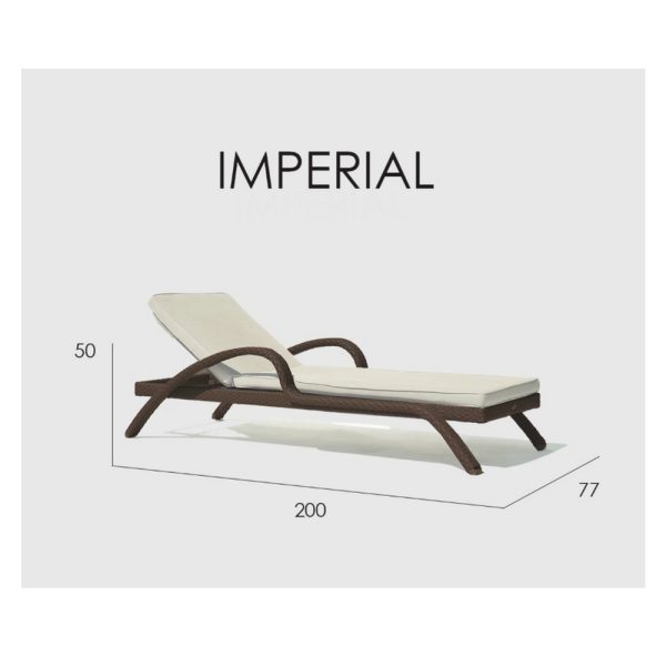 IMPERIAL лежак с подушкой — изображение 2