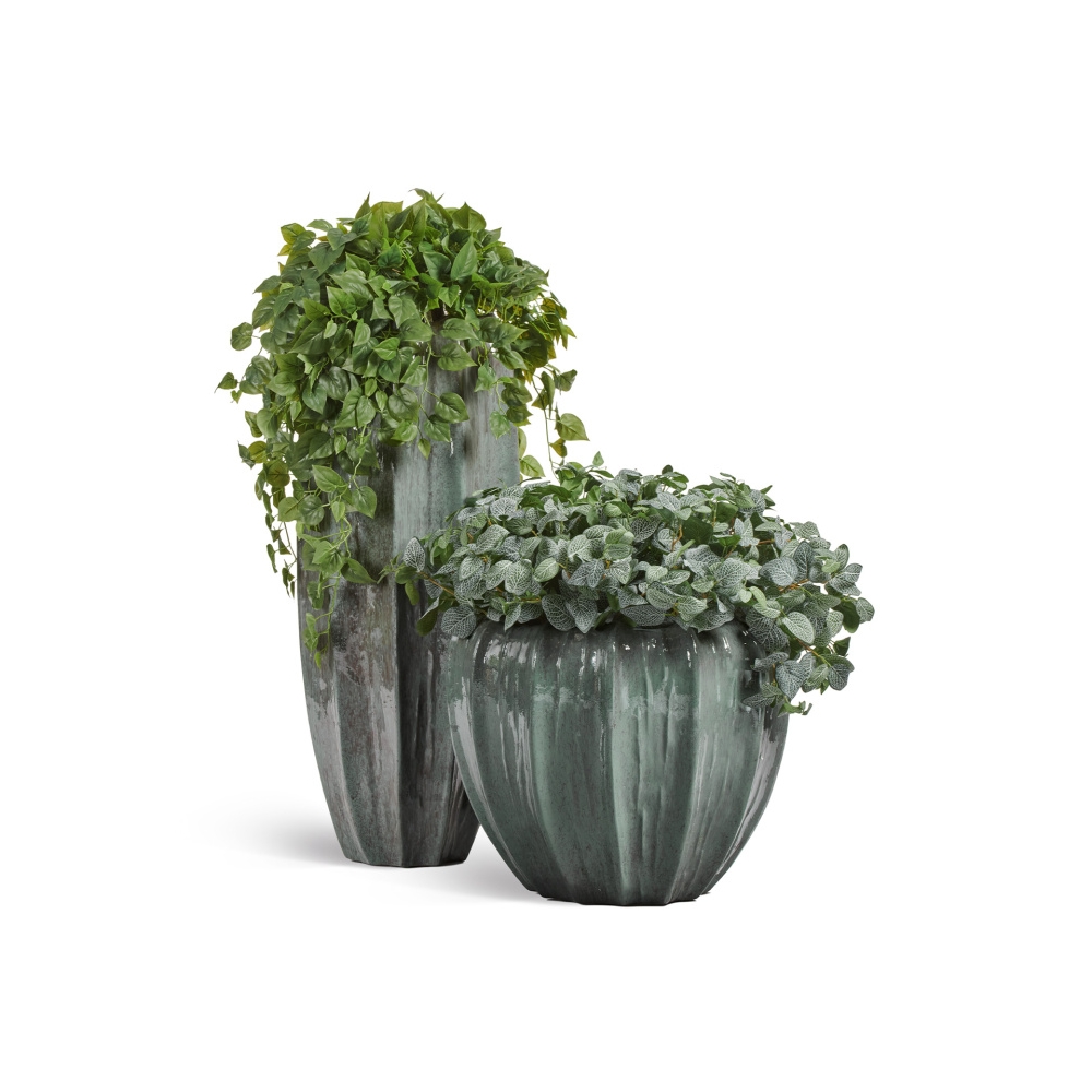 09101.jpg4 Кашпо TREEZ Effectory - Aura - Чаша - Изумрудный лак