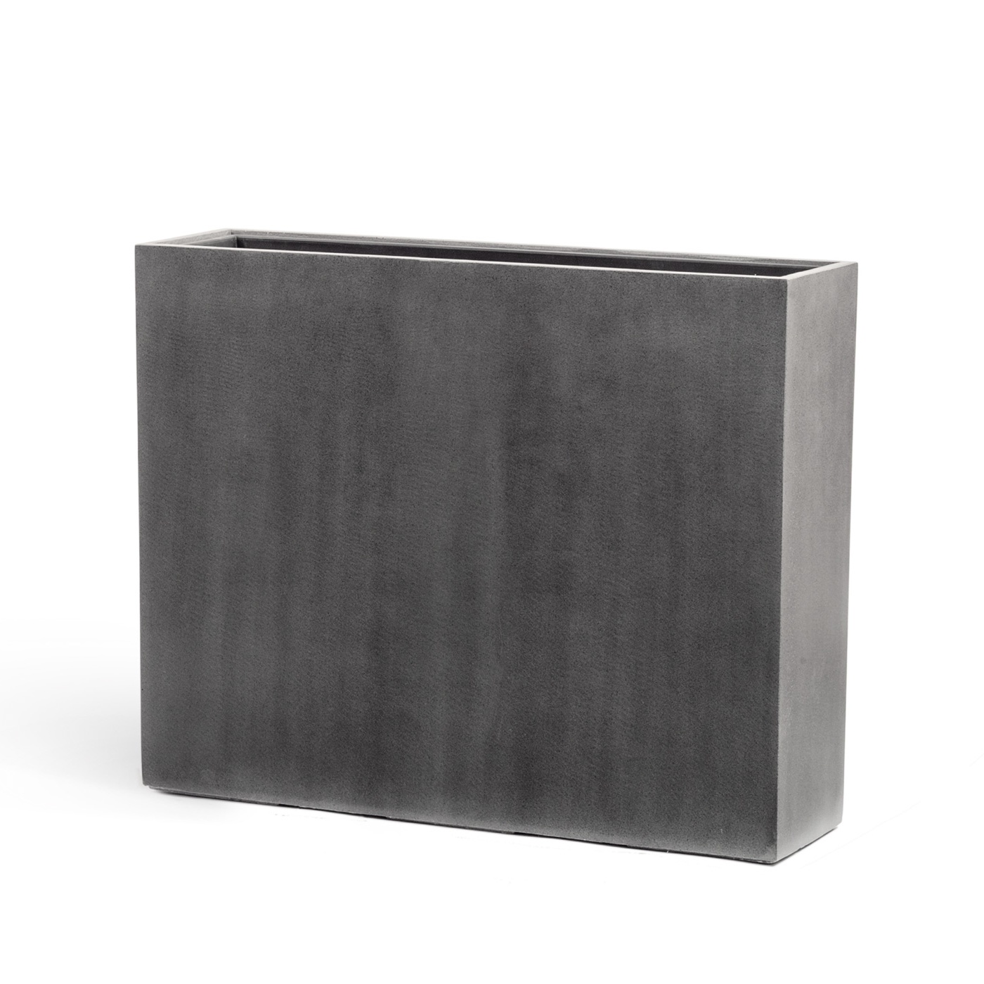 41.3317-02-009-GR-92 Кашпо TREEZ Effectory Beton Высокий Дивайдер Тёмно-серый бетон
