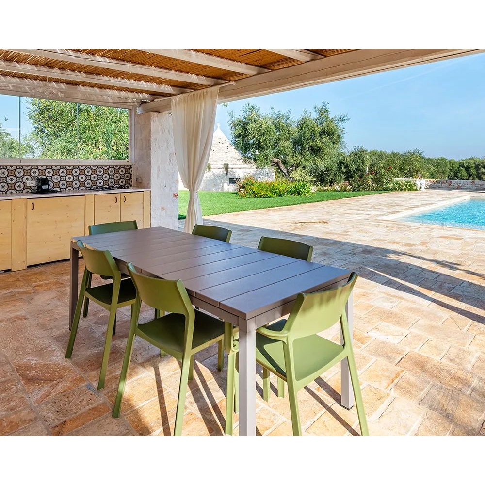 Стол пластиковый раздвижной Rio 140 Extensibile