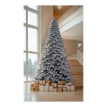 Искусственная елка заснеженная 5м