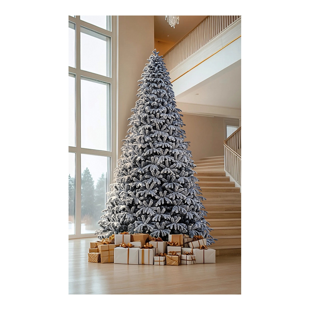 Искусственная елка заснеженная 5м