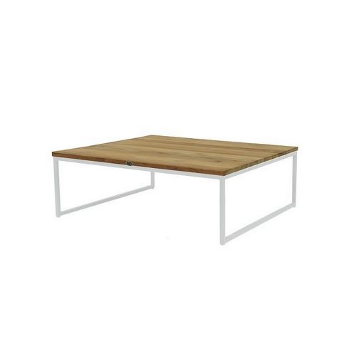NAUTIC Стол журнальный квадратный каркас White wash