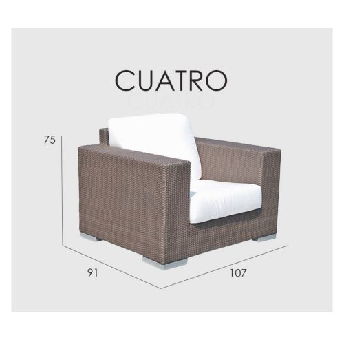 CUATRO- PACIFIC  кресло